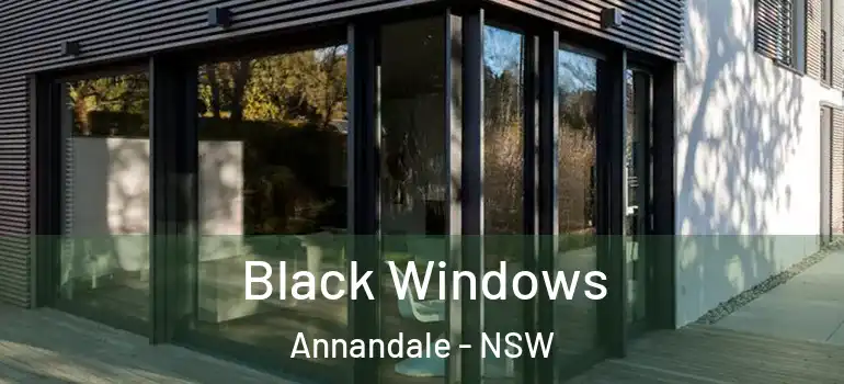 Black Windows Annandale - NSW