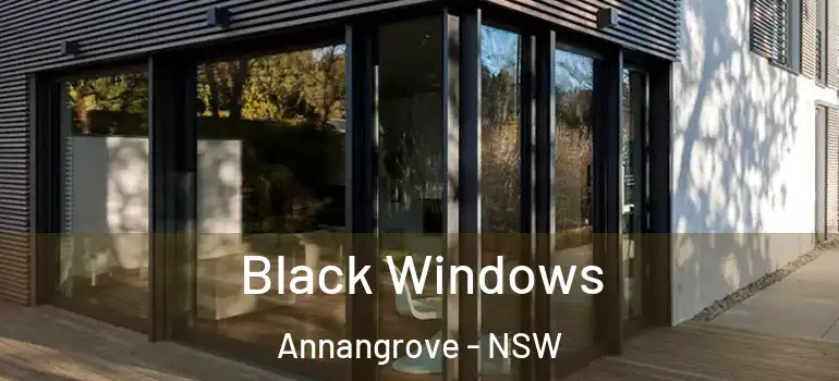Black Windows Annangrove - NSW