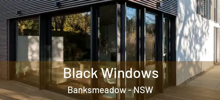 Black Windows Banksmeadow - NSW