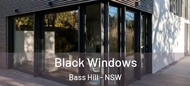Black Windows Bass Hill - NSW