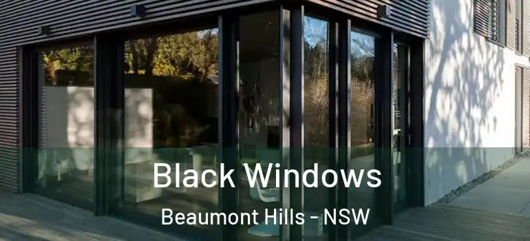  Black Windows Beaumont Hills - NSW