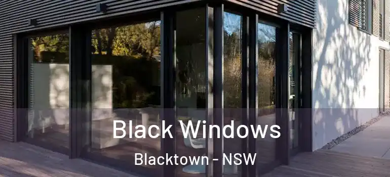 Black Windows Blacktown - NSW