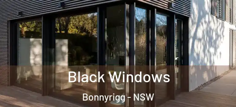 Black Windows Bonnyrigg - NSW