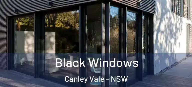 Black Windows Canley Vale - NSW