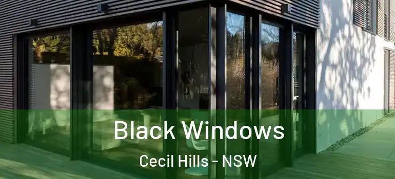  Black Windows Cecil Hills - NSW