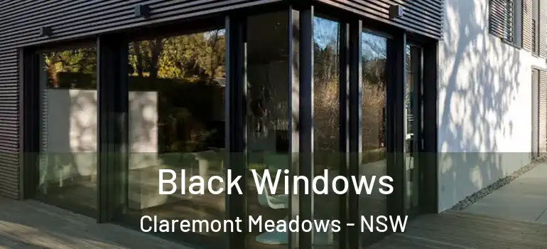 Black Windows Claremont Meadows - NSW