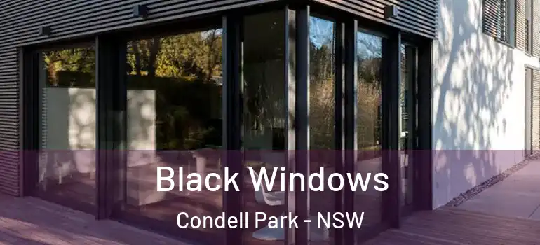 Black Windows Condell Park - NSW