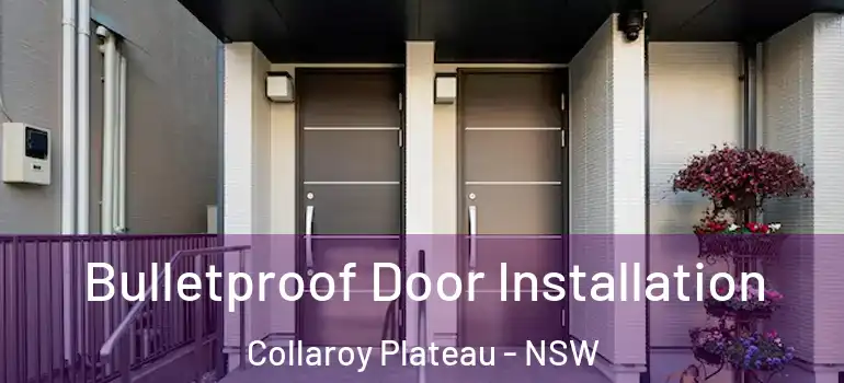 Bulletproof Door Installation Collaroy Plateau - NSW