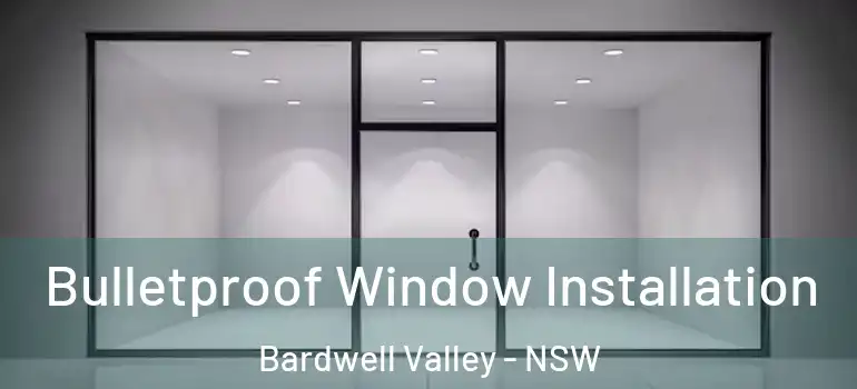 Bulletproof Window Installation Bardwell Valley - NSW