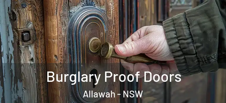 Burglary Proof Doors Allawah - NSW