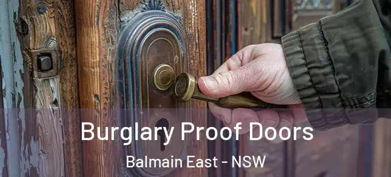  Burglary Proof Doors Balmain East - NSW