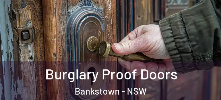 Burglary Proof Doors Bankstown - NSW