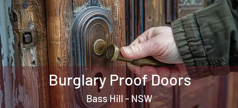 Burglary Proof Doors Bass Hill - NSW