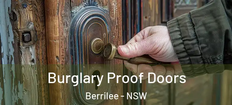 Burglary Proof Doors Berrilee - NSW