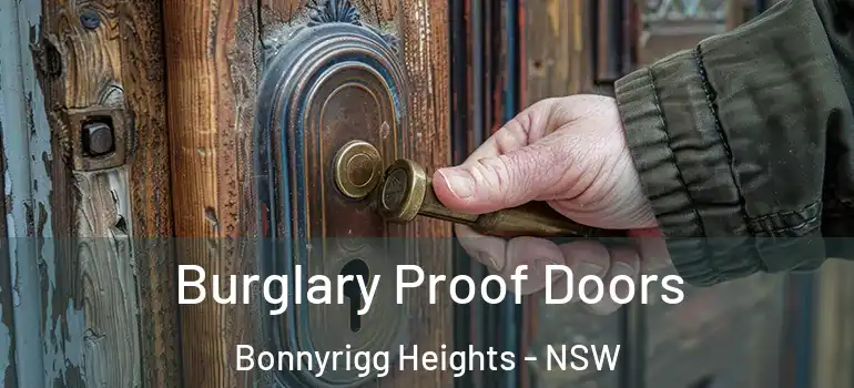 Burglary Proof Doors Bonnyrigg Heights - NSW