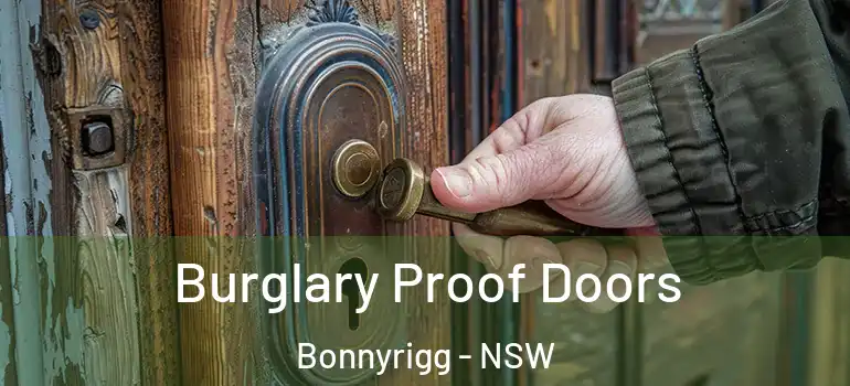  Burglary Proof Doors Bonnyrigg - NSW