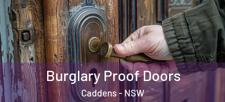  Burglary Proof Doors Caddens - NSW