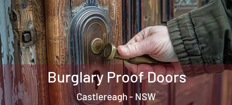 Burglary Proof Doors Castlereagh - NSW