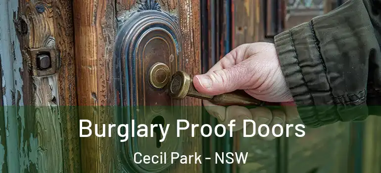  Burglary Proof Doors Cecil Park - NSW