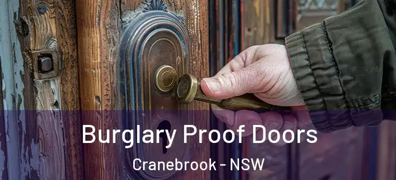  Burglary Proof Doors Cranebrook - NSW