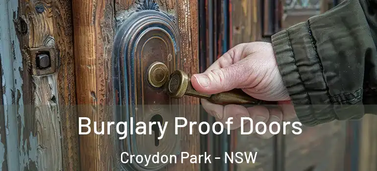  Burglary Proof Doors Croydon Park - NSW