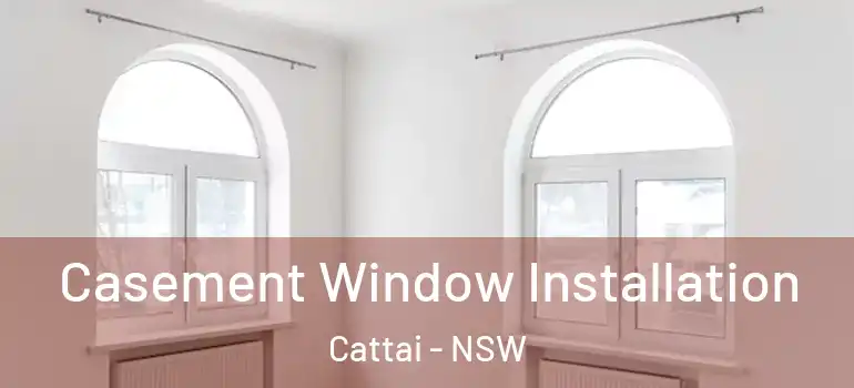 Casement Window Installation Cattai - NSW
