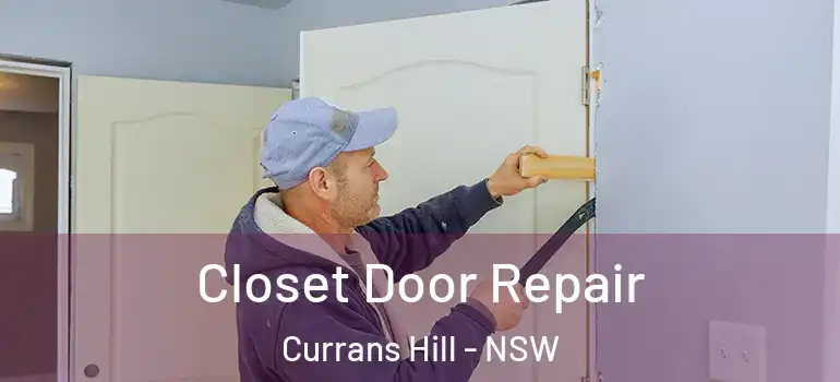Closet Door Repair Currans Hill - NSW
