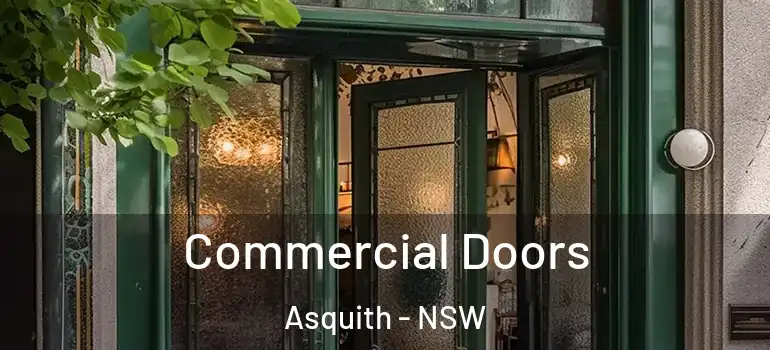  Commercial Doors Asquith - NSW