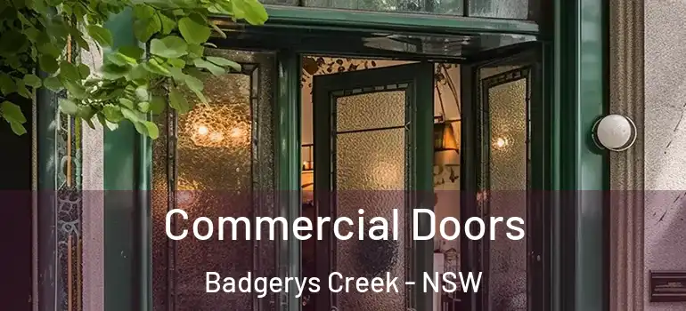  Commercial Doors Badgerys Creek - NSW