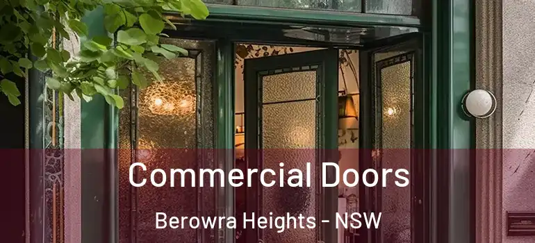 Commercial Doors Berowra Heights - NSW