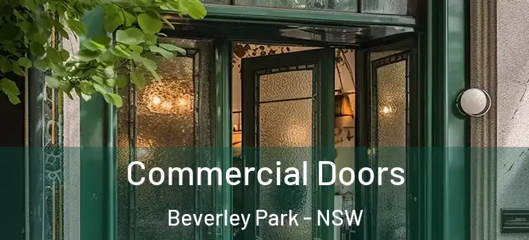  Commercial Doors Beverley Park - NSW