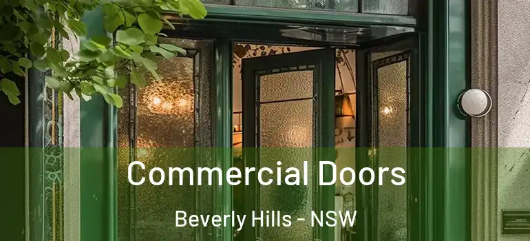 Commercial Doors Beverly Hills - NSW