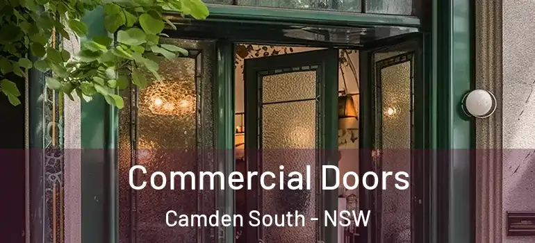 Commercial Doors Camden South - NSW