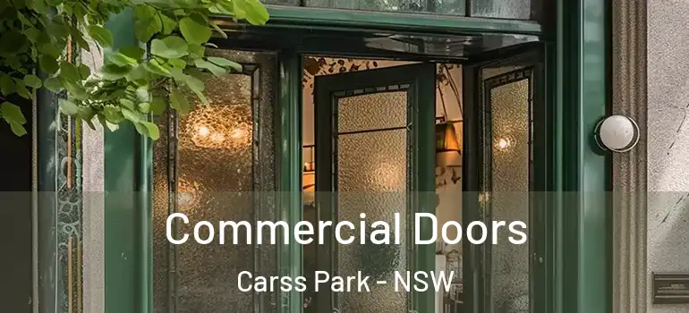 Commercial Doors Carss Park - NSW
