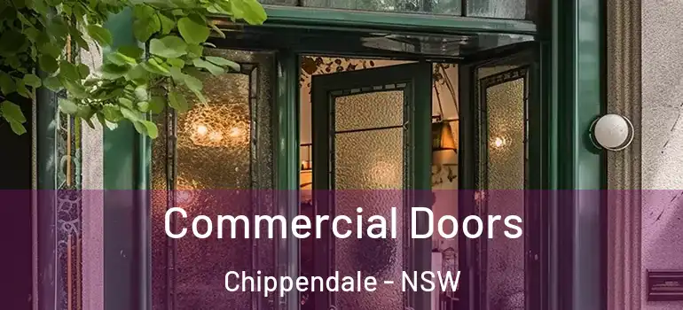 Commercial Doors Chippendale - NSW