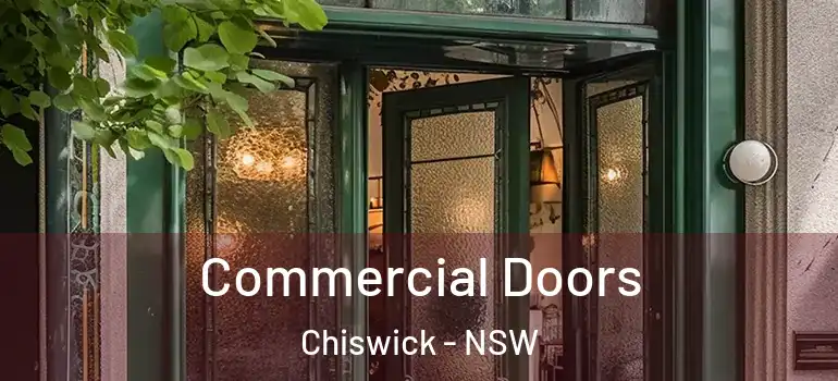 Commercial Doors Chiswick - NSW