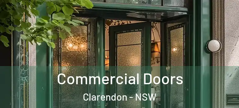 Commercial Doors Clarendon - NSW
