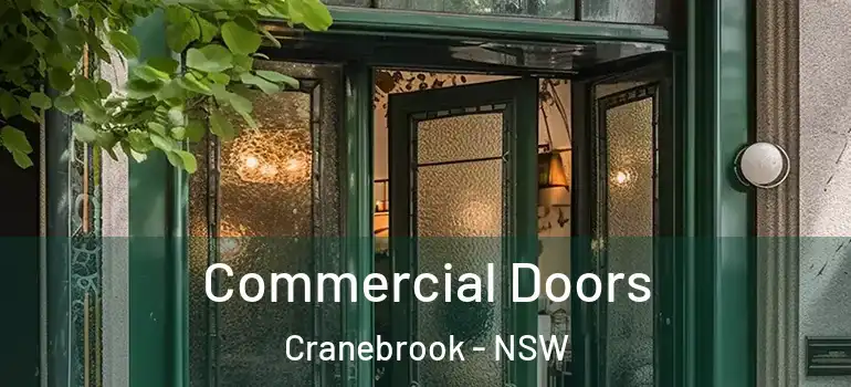 Commercial Doors Cranebrook - NSW
