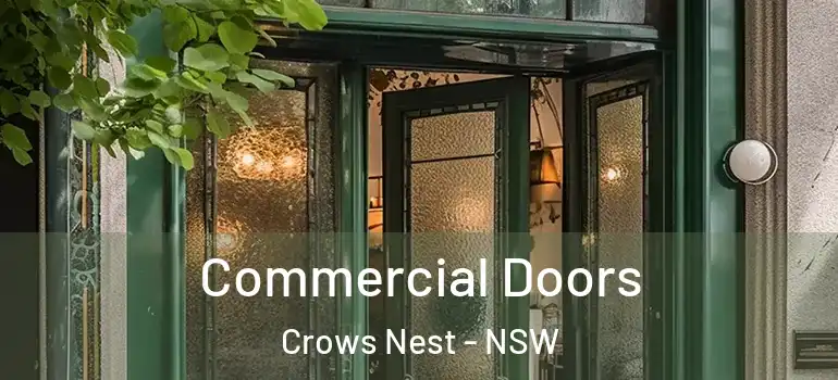 Commercial Doors Crows Nest - NSW
