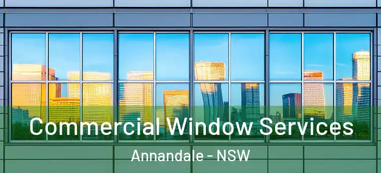  Commercial Window Services Annandale - NSW