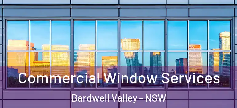  Commercial Window Services Bardwell Valley - NSW