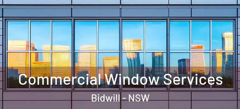 Commercial Window Services Bidwill - NSW