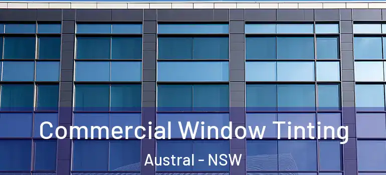 Commercial Window Tinting Austral - NSW
