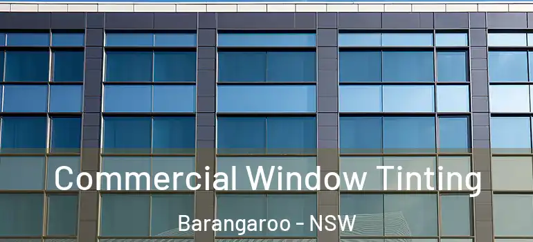 Commercial Window Tinting Barangaroo - NSW
