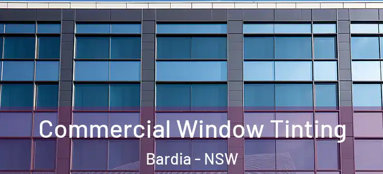 Commercial Window Tinting Bardia - NSW