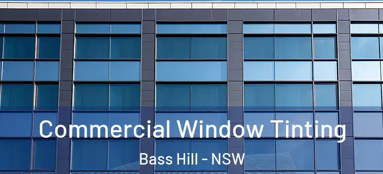 Commercial Window Tinting Bass Hill - NSW