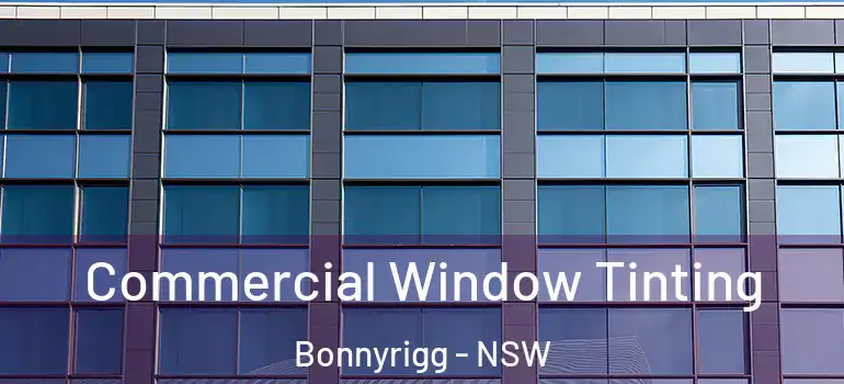  Commercial Window Tinting Bonnyrigg - NSW
