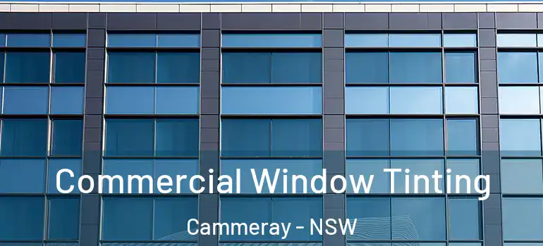 Commercial Window Tinting Cammeray - NSW