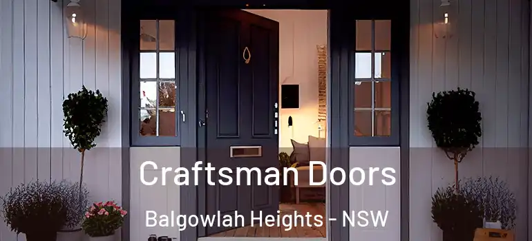  Craftsman Doors Balgowlah Heights - NSW