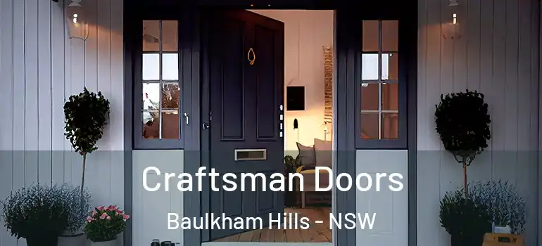 Craftsman Doors Baulkham Hills - NSW